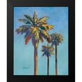 thumbnail image 2 of Brent, Paul 20x24 Black Modern Framed Museum Art Print Titled - Santa Rita Palms I, 2 of 5