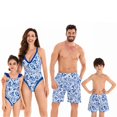thumbnail image 6 of Gyrategirl Family Matching Swimsuits Two Piece Bathing Suit Toddler Swim Trunks Swim Shorts for Women Men Girls Boys, 6 of 6