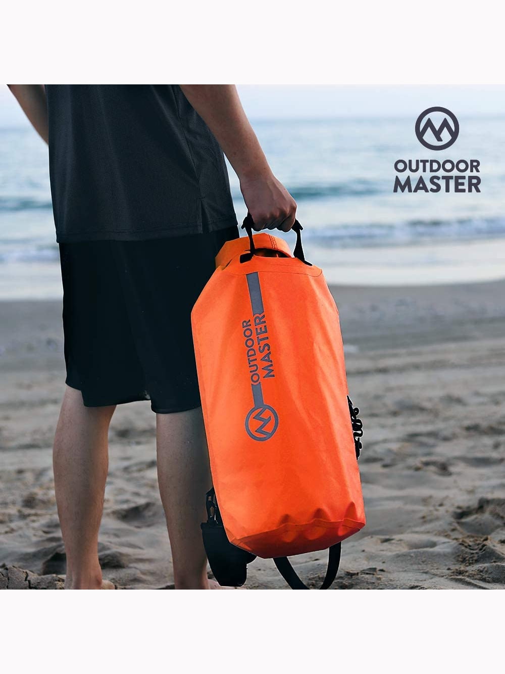 Yellow OutdoorMaster Dry Bag Seal Waterproof Floating Roll Top Dry Sack 10 L 