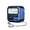 Blue Retro BB Machine + Hanging Chain, variant on Pager Cases for AirPods 4 Case Cover 2024,Sturdy Hard PC Protective for Apple AirPods 4th Generation Case for Men Women,AirPods 4 Accessories with Keychain