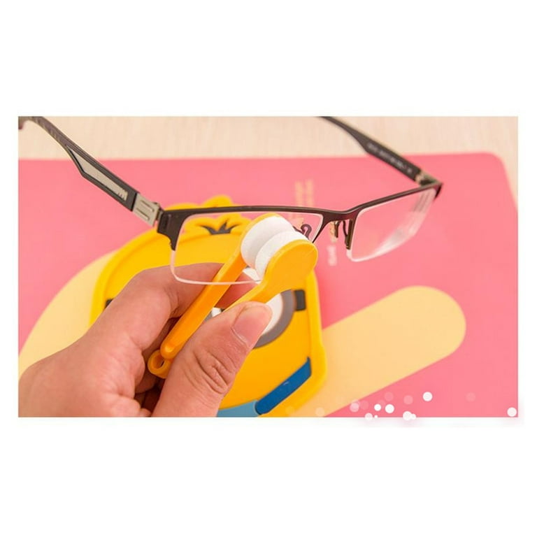 5pcs Mini Sun Glasses Eyeglass Microfiber Spectacles Cleaner Brush