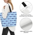 thumbnail image 3 of Easygdp Cute Shark Bolsas Tote para Mujer, Bolsos de Hombro para Viaje, Bolsos de Mano de Gran Capacidad para Compras y Trabajo, 3 of 8