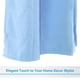 thumbnail image 5 of Cortinas cortas Uxcell, 29"W x 35"L, cortina de media ventana francesa de 2 paneles, azul cielo, 5 of 6