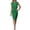 Green, variant on HXWCHs Soft Knit Solid Dress Elegant Front Tie Knot Round Neck Hollow Out Casual Summer Dress Flowy Comfortable Daily Wear XXL Black