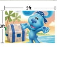 thumbnail image 6 of Blue's Clues school Backdrop Background Banner Birthday Party Supplies Taspestry Wall Decor Poster Lover, 6 of 6