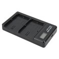 thumbnail image 3 of LCD Dual Charger, LCD Dual USB Charger Safety Circuit Design Type-C Interface Dual Charging Port Multiple   for LP-E6 Model Camera, 3 of 7