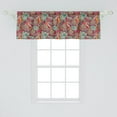 thumbnail image 2 of Ambesonne Colorful Window Valance, Flowers Stars Hearts, 54" X 18", Multicolor, 2 of 3