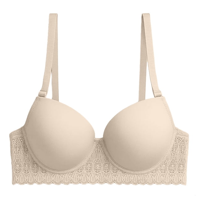Brassier Secret Treasures para Mujer, Básico, Beige Talla 36B