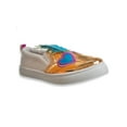 thumbnail image 3 of Olivia Miller Girls' Glitter Pineapple Slip-On Sneakers (Sizes 11 - 5), 3 of 4