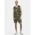 thumbnail image 4 of No Boundaries Men's & Big Men's Solid and Printed Mesh Shorts, Sizes XS-5XL, 4 of 5