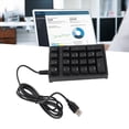 thumbnail image 4 of Teclado Numérico, Teclado Numérico Mecánico K21 Interruptor Azul USB Mini Portátil 21 Teclas LED De Color Con Cable Para PC Para Computadora Portátil, 4 of 7