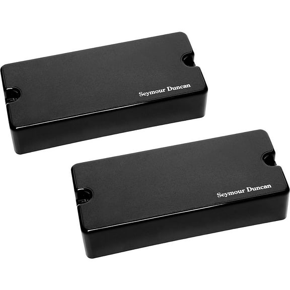 Seymour Duncan 11106-43-B-8s AHB-1s 8-String Blackouts Neck and Bridge Set Black