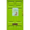 thumbnail image 2 of Carolines Treasures BB7597DS1216 Welcome Friends Chocolate Labrador Retriever Wall or Door Hanging Prints, 2 of 2