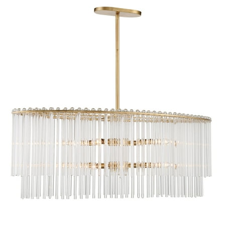 

Bleecker 8 Light Antique Gold Chandelier