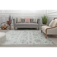 thumbnail image 4 of Rugs America Silas SM20E Silver Lining Abstract Vintage Gray Area Rug, 8'0"X10'0", 4 of 6