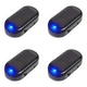 thumbnail image 1 of Seguridad Falsa para Coche Con Solar Advertencia LED para Coche Simulada (azul), 1 of 5