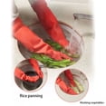 thumbnail image 3 of Toystoory 1 par de guantes de limpieza manopla de sombreros limpios gran sellado impermeable cintura lavable universal naranja / l Type3 NO3, 3 of 6