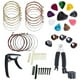 thumbnail image 1 of Cuerda de guitarra Irfora Kit de accesorios de guitarra de 34 piezas, púas de guitarra, abrazadera de transposición, cuerdas de guitarra acústica, pasadores de puente, cuerdas de hueso Irfora Cuerda de guitarra, 1 of 7