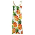 thumbnail image 5 of Lunarable Pineapple Sleeveless Dress Women's Luxury Party Dress Birthday Dresses for Women, 5 of 7