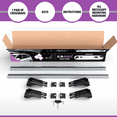 thumbnail image 6 of ERKUL Roof Rack Cross Bars for Mercedes Benz GLB 2020-2024 | Aluminum Crossbars with Anti Theft Lock for Rooftop | Compatible with Raised Rails - Silver, 6 of 7
