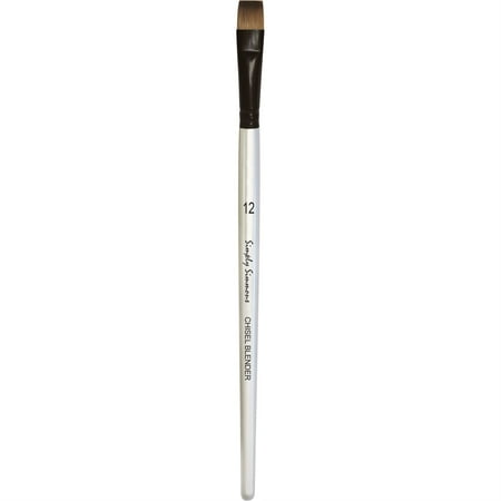 UPC: 0038372029428 | Robert Simmons Simply Simmons Short Handle Brush Chisel Blender 12