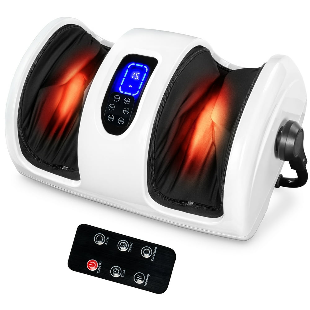 Best Choice Products Foot Massager Machine, Therapeutic Reflexology Massager w/ HighIntensity