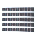 thumbnail image 2 of 5pcs Violin Fretboard Sticker Fingerboard Tape Fretless Fingering Guide for Beginner (1/8), 2 of 7