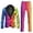 Blue, variant on Valora Men's Suits Product Category Male Rainbow Long Sleeve Coat And Pants Two Piece Set For Holiday Party Events Fashion Button Pockets Ensemble Yellow 3XL