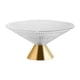 thumbnail image 5 of Cuenco de cristal decorativo para frutas, cuenco con patas, cuenco de pedestal para encimera de cocina, para aperitivos, encimera de cocina, pan, Martillo De Oro, 5 of 9