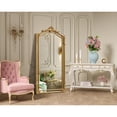 thumbnail image 6 of Elegant Kitchen and Bath Madeline 33.5X66 Traditional Mirror In Gold Leaf, 6 of 7