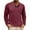 Wine, variant on Men's Henley Long Sleeve Shirts Casual Crewneck Button T-Shirt Lightweight Soft Stretch Tees Tops with Pocket
