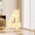 thumbnail image 5 of Hyknon Home Decor KT Board Digital Scene Decoration Props Light Snap Luminous Digital KT Board Birthday Party Letter Frame Background Board Decorat Decoration Graduation Home Decor, 5 of 5