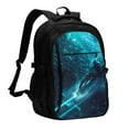 thumbnail image 1 of Disketp Futuristic Jet Ski Adventure Mochila de Viaje Estampada para Laptop con Puerto de Carga USB, Mochila Impermeable para Computadora – Regalo para Hombres y Mujeres, 1 of 7