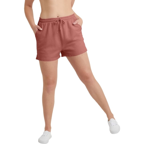 Hanes Originals Women's Garment Dyed Fleece Shorts
