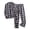 B1-Black184, variant on Puliio Men's Winter Plaid Pajamas Set Long Sleeve Flannel Top & Pants With Pockets Nightwear Sets 2 Piece