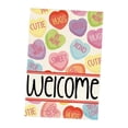 thumbnail image 2 of Bandera de jardín para San Valentín, accesorio decorativo para fiestas, 30 x 45 cm, decoración para exteriores Multicolor, 2 of 9