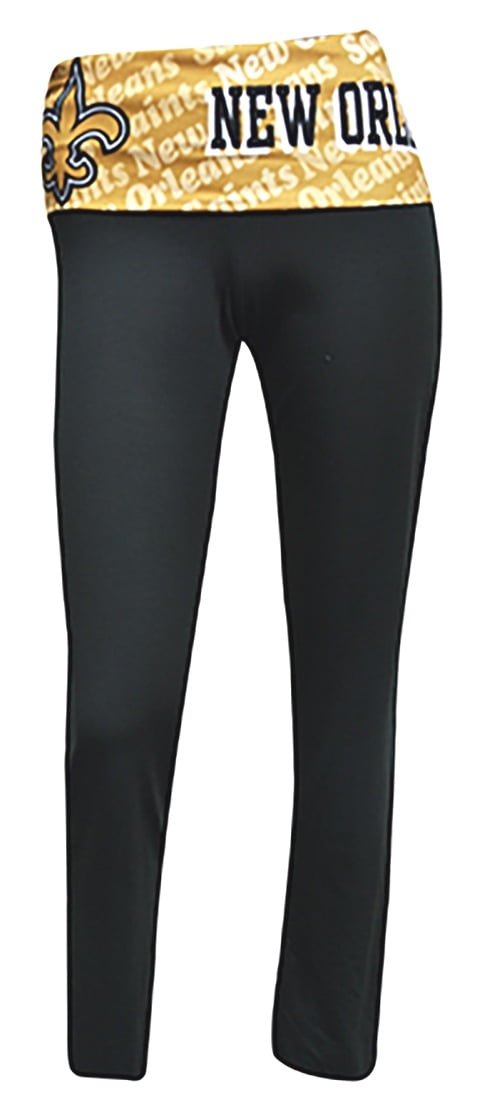 New Orleans Saints Women's NFL "Cameo" Spandex Knit Pants by Concept Sports