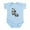Sky Blue, variant on CafePress - Dirtbike Wheeling In Mud Infant Bodysuit - Baby Light Bodysuit, Size Newborn - 24 Months
