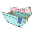thumbnail image 3 of Rascador para gatos en barco, cama de salón, sofá de cartón duradero para gatos, almohadilla rascadora para gatos Verde Yinane Salón rascador para gatos, 3 of 8