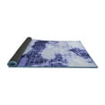 thumbnail image 2 of Ahgly Company Indoor Rectangle Abstract Blue Modern Area Rugs, 3' x 5', 2 of 4
