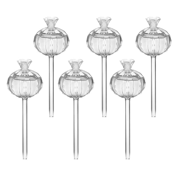 Maceta con diseño de cactus y bulbo de autorriego, dispositivo de riego automático, globos de riego para plantas de interior, riego para vacaciones.