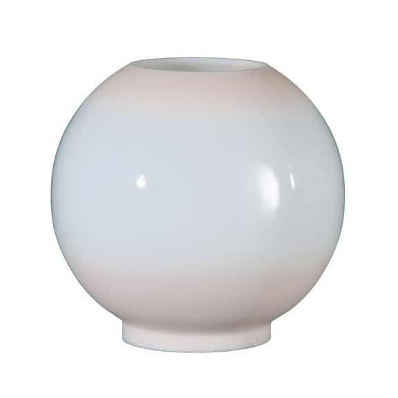 B&P Lamp Opal Glass Ball Shade, Pink Tint