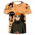 thumbnail image 2 of Camiseta de Naruto, camiseta 3D, camiseta de anime para niños, camiseta de Kakashi, ropa para niños, camiseta informal de deportes callejeros Naruto vortex 130 heqiyong CONDUJO, 2 of 2