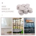 thumbnail image 3 of TABLETREANDS 24Ud Protectores Para Pies De Muebles En Fieltro Gris Claro Autoadhesivos Para Suelos De Madera, 3 of 6