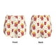 thumbnail image 3 of Balery Popcorn Pantalones cortos deportivos para mujer con forro y dos bolsillos, elásticos, para entrenamiento, gimnasio, yoga-Small, 3 of 7