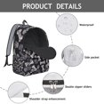 thumbnail image 2 of Dog Lover Gift School Backpack with Cute Puppy Pattern – Lightweight Travel Backpack with Comfortable Carrying and Anti-theft Multifunctional Design for Students and Female Professionals, 2 of 5