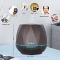 thumbnail image 6 of 550ml Essential Oil Diffuser, Daroma Upgraded Remote Control 6 in 1 Aromatherapy Ultrasonic Cool Mist Humidifier, 7 Color Changing Mood Lights & Waterless Auto-Off for Home Office Gift,, 6 of 7