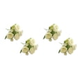 thumbnail image 1 of Inteprter 2x decoración de flores artificiales para interiores y exteriores, elija con ramo de tela de alta y durabilidad blanco blanco 2Conjunto, 1 of 6