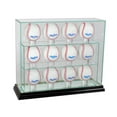 thumbnail image 1 of Perfect Cases  12 Baseball Upright Display Case, Black, 1 of 1