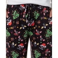thumbnail image 4 of Gremlins Men's Christmas Chibi Style Gizmo Sleep Tossed Print Pajama Pants, 4 of 7